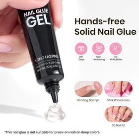 beetles Gel Polish medium almond tip side profile for elegant shape