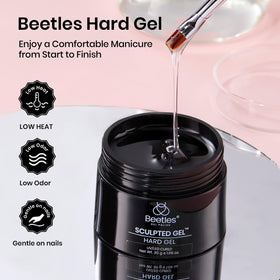 beetles application brush sculpting action providing controlled placement benefit