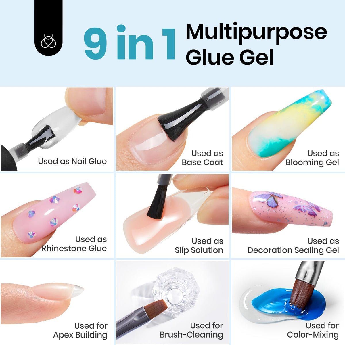 beetles hand application scene demonstrating easy DIY nail extension