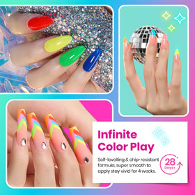 beetles nails curing under uv led lamp demonstrating proper gel manicure finish