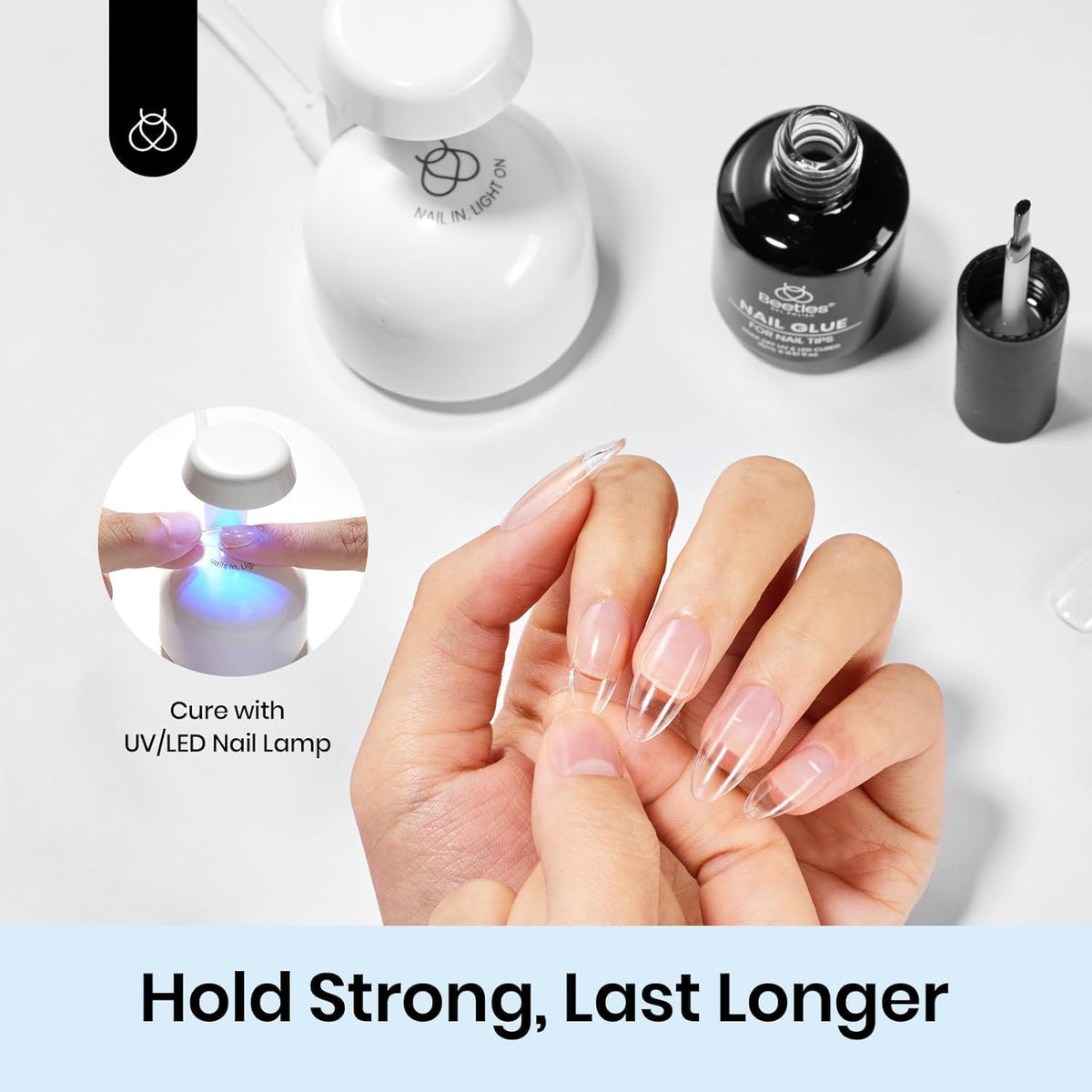 beetles base gel brush applying smooth layer for better adhesion and durability