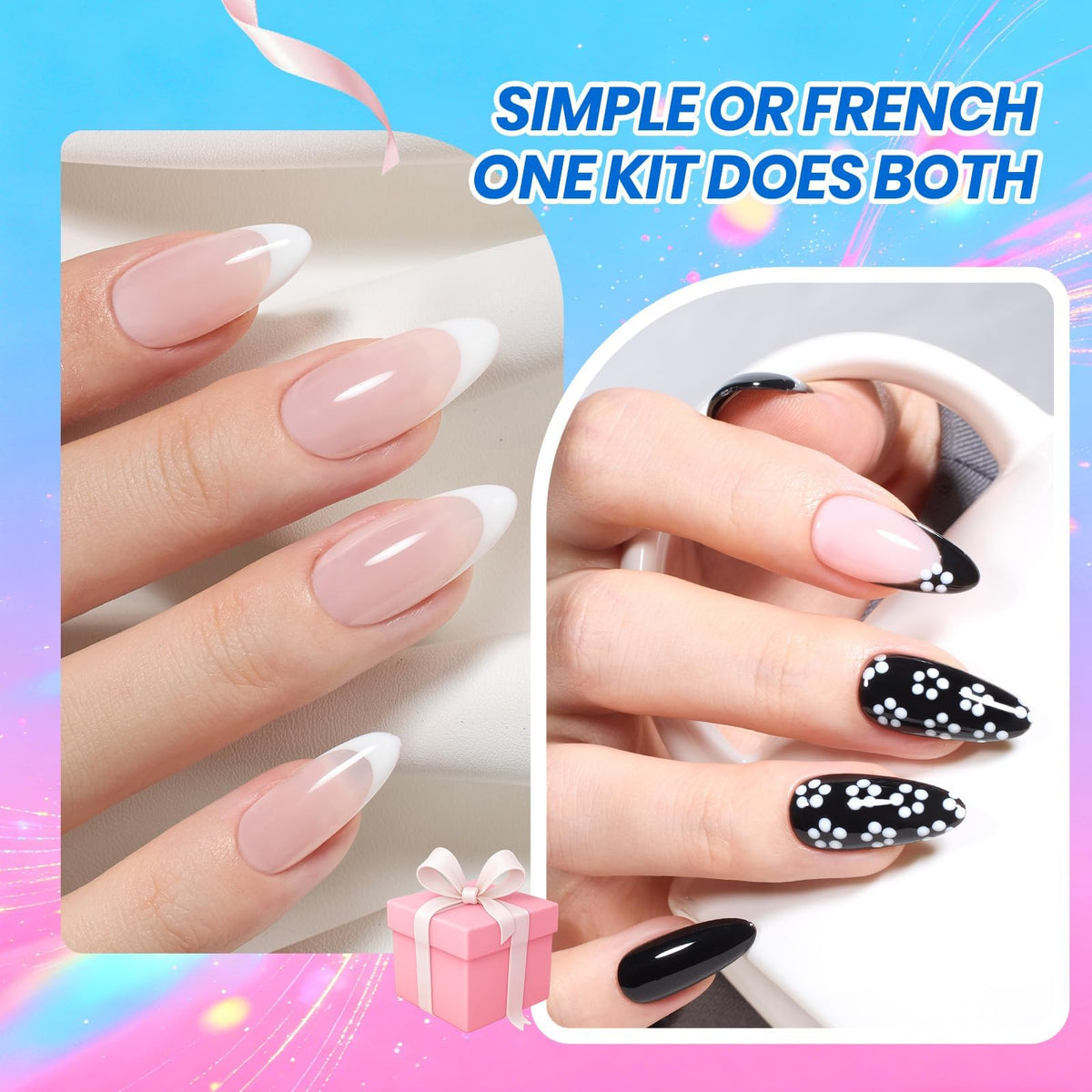 beetles brush stroke of black gel polish demonstrating smooth coverage benefit