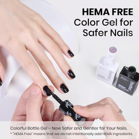 beetles Gel Polish bottle label close-up displaying accurate shade matching and easy identification