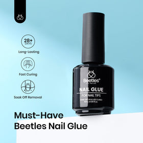 beetles gel polish brush close-up showing smooth application and even coverage