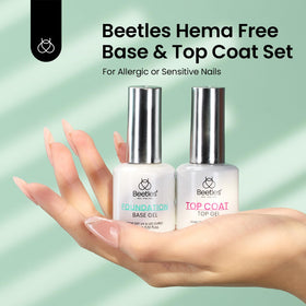 Beetles Gel Polish brush close-up demonstrating smooth application and precision control