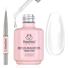beetles Gel Polish front jar and brush showing kit benefit professional-ready