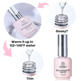 Beetles Gel Polish in-home manicure scene demonstrating salon results at home