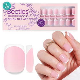 beetles builder gel sealed nail demonstrating enhanced durability and glossy finish
