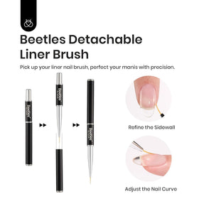 Beetles Gel Polish gel texture close-up showing smooth self-leveling surface