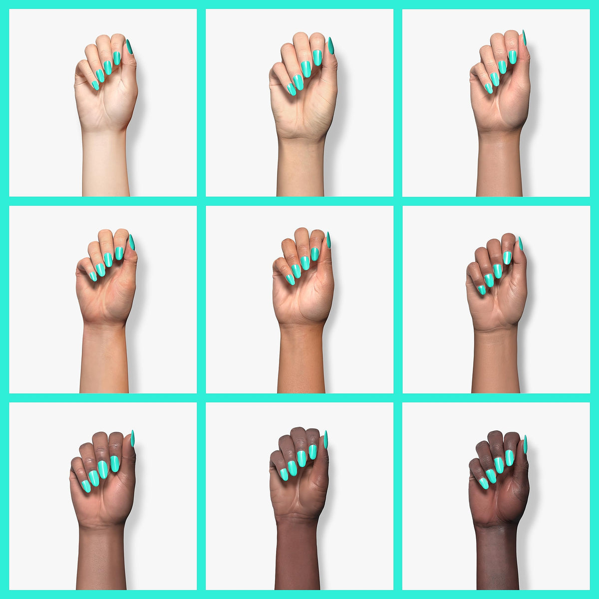 Beetles Gel Polish close-up glossy cured nail highlighting shine
