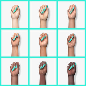 Beetles Gel Polish close-up glossy cured nail highlighting shine