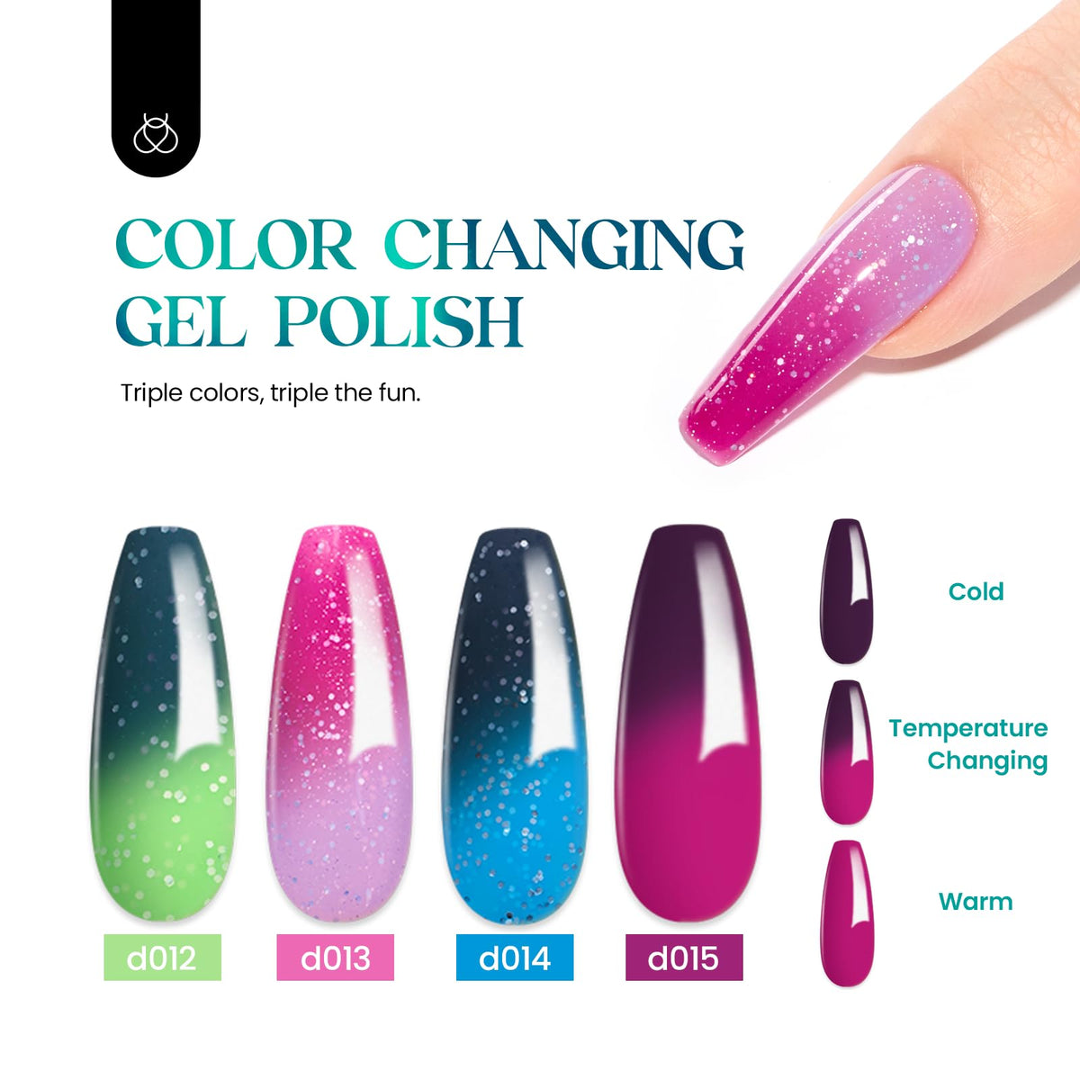 beetles macro of cat-eye effect on nail benefit: vivid shimmer and depth