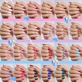 beetles close-up glossy nail texture highlighting smooth finish