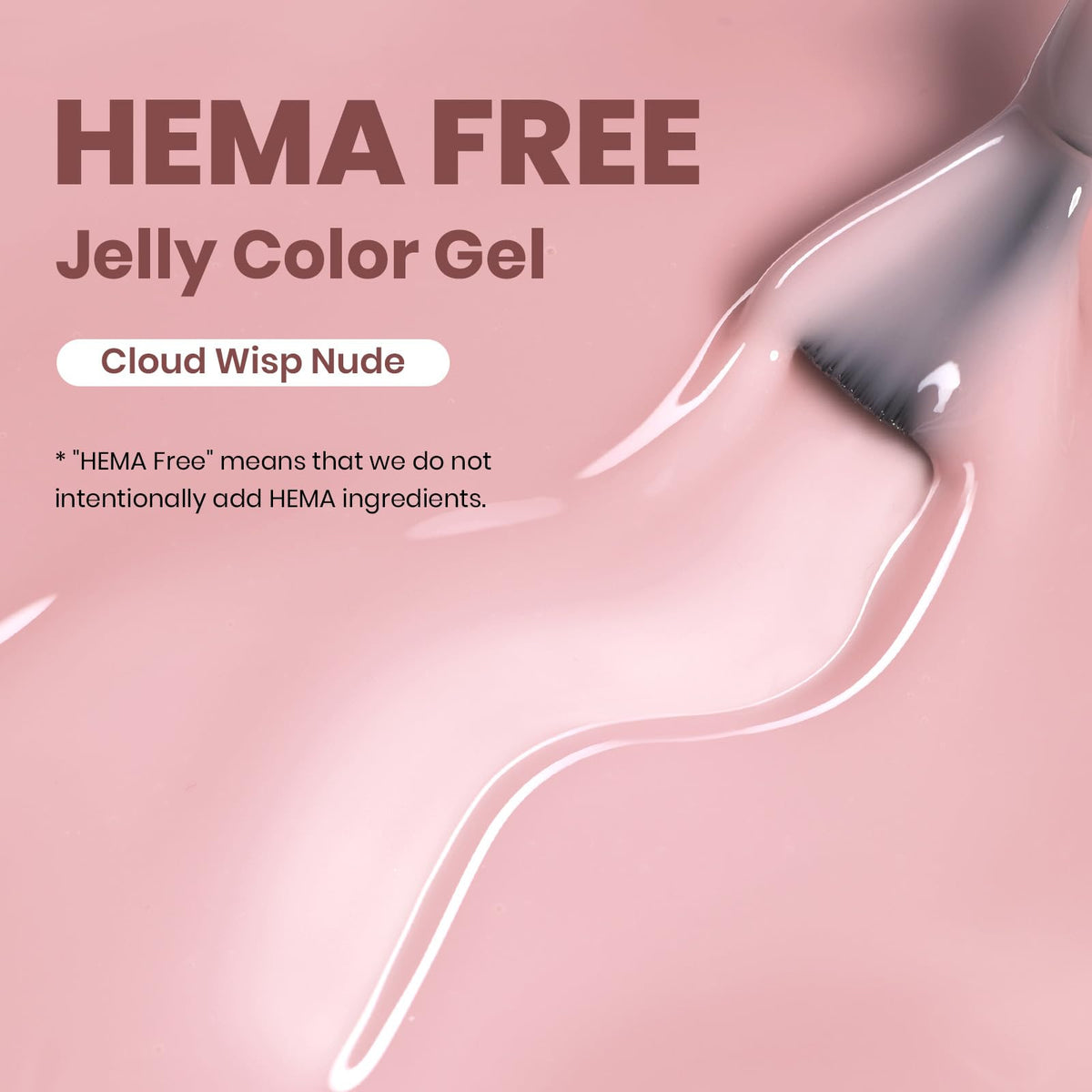Beetles brush stroke of Cloud Wisp demonstrating buildable sheer coverage benefit