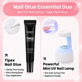 beetles Gel Polish dehydrator and primer bottles prepping nails