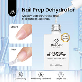 Beetles dehydrator and primer duo displayed to show stronger adhesion benefit