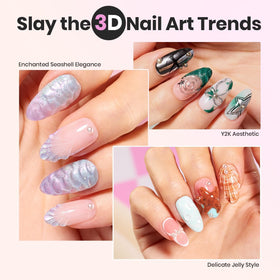 beetles Gel Polish dual forms and 3D molds for repeatable nail shapes