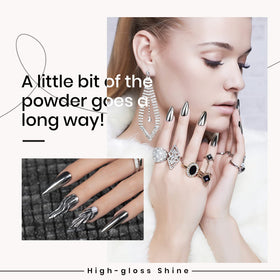 beetles eyeshadow stick applicator in hand, precise application for mirror nails
