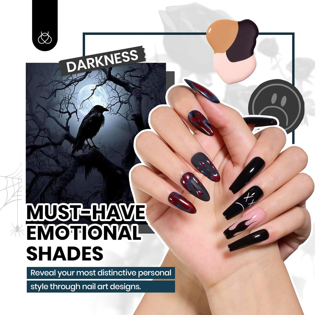 beetles finished nail lifestyle shot showing salon-quality results