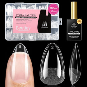 Beetles Gel Polish front packaging showing full Etch-X kit and benefits
