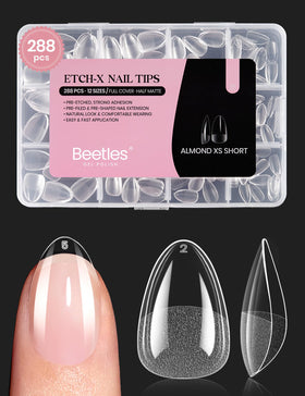 beetles Gel Polish front packaging showing full 288-piece set and benefit of variety