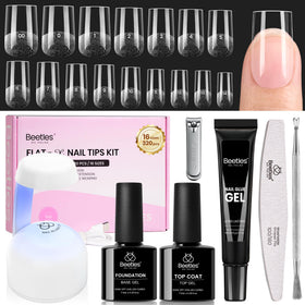Beetles front packaging kit displayed for complete at-home nail sets