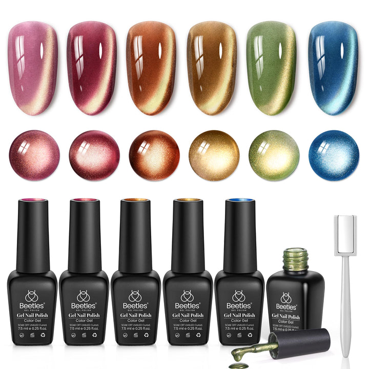 beetles front packaging showing six-color kit and magnetic tool, ready to gift