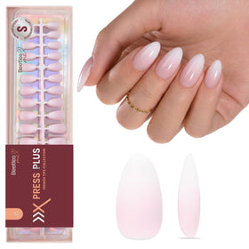 beetles front packaging showing 224-piece nude ombre set and convenience