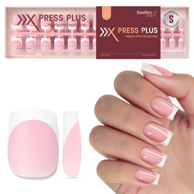 beetles front packaging showing pink French tips and brand for easy selection
