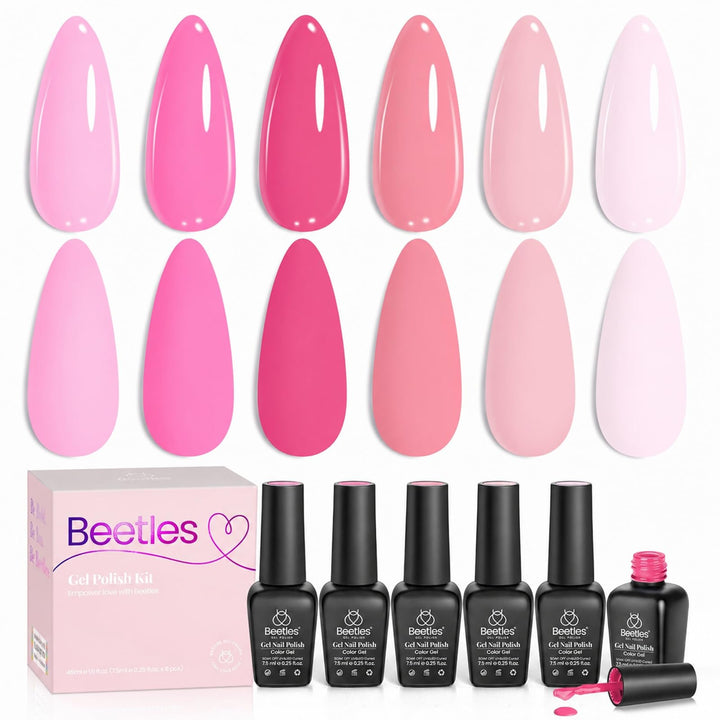 Beetles front packaging showing pink melody set and neat bottles benefit ready gifting