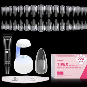 beetles Gel Polish front packaging showing complete Tipex kit and benefits