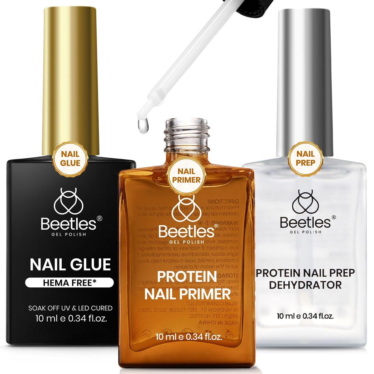 Beetles front packaging showing kit bottles and branding for clear identification and trust