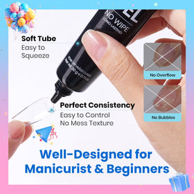 beetles gap filling before and after image showing seamless tip-to-nail transition benefit