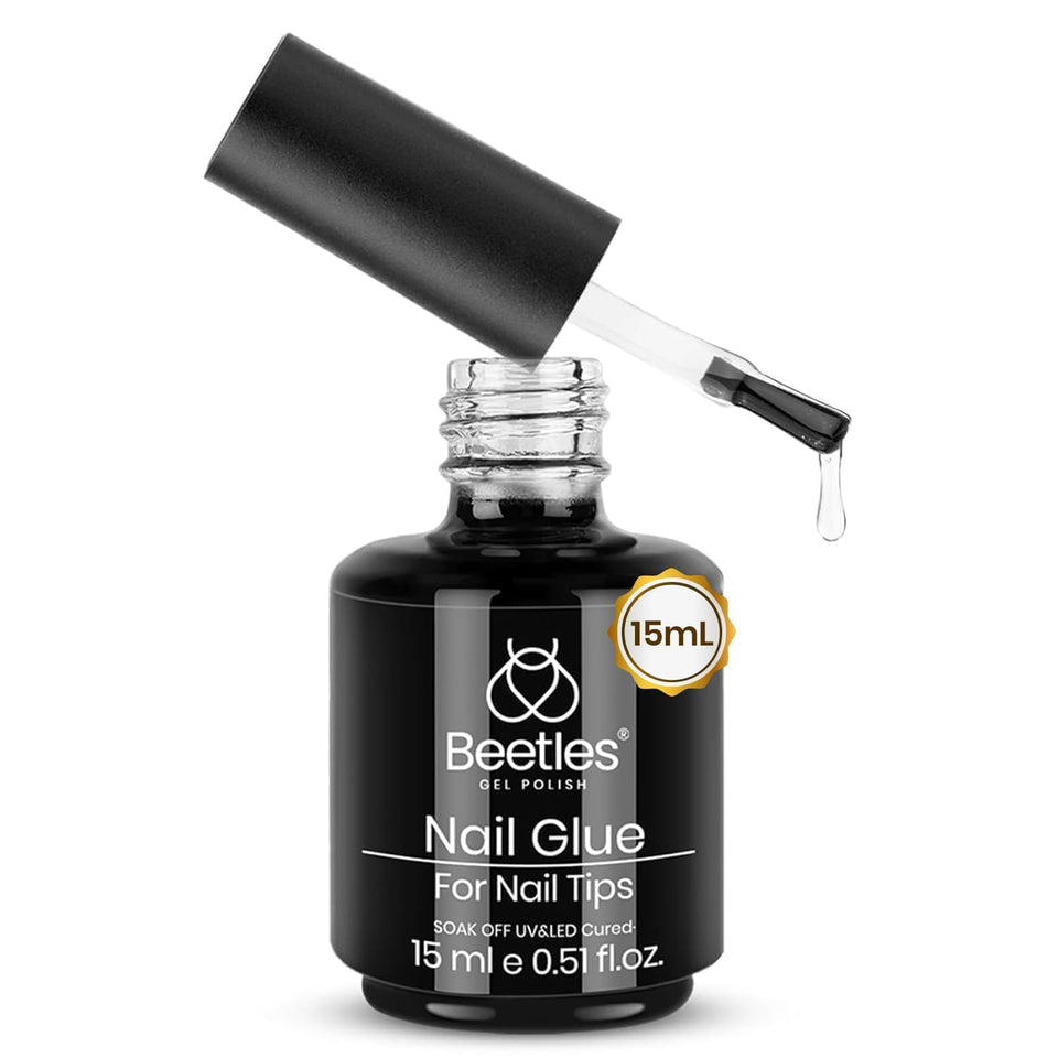 Beetles Gel Polish front bottle showing label and 0.5 fl oz for easy identification