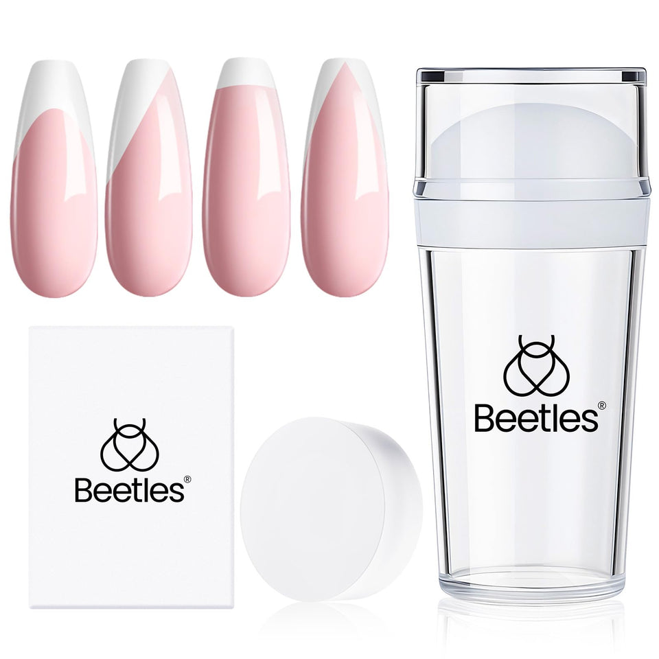 Beetles Gel Polish front view of stamper kit showing compact packaging and quick setup