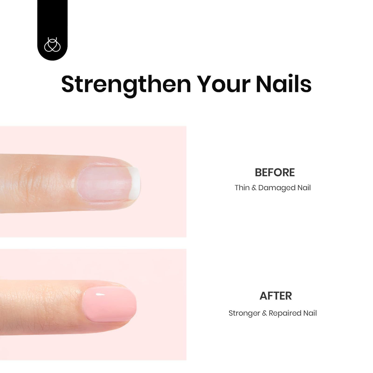 Beetles Gel Polish ingredient label highlighting protein and pantothenate benefit