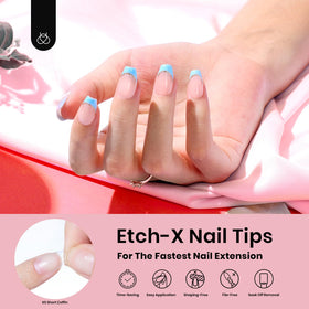 beetles Gel Polish sturdy tip thickness and edge detail for durability