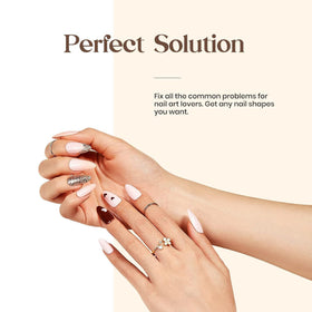 beetles gel set applied on hand showcasing long-lasting shine and even coverage