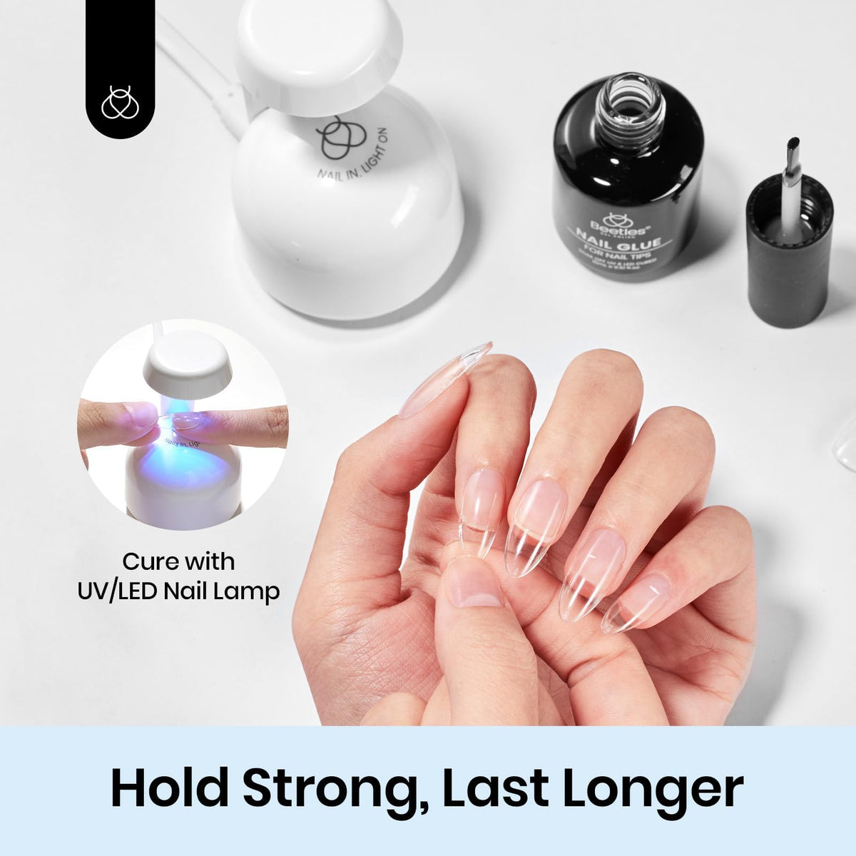 beetles gel polish texture pool showing glass-like clarity and no bubbles