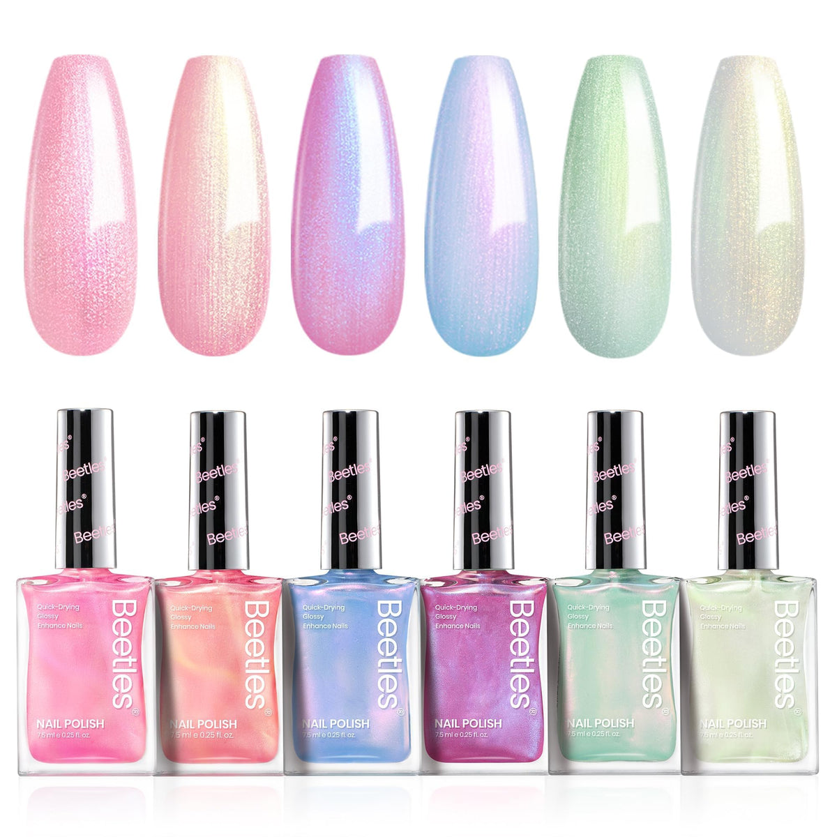 Beetles gift box lifestyle shot showing set as present-ready manicure option