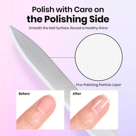 Beetles close-up of frosted shaping side for precise nail contouring