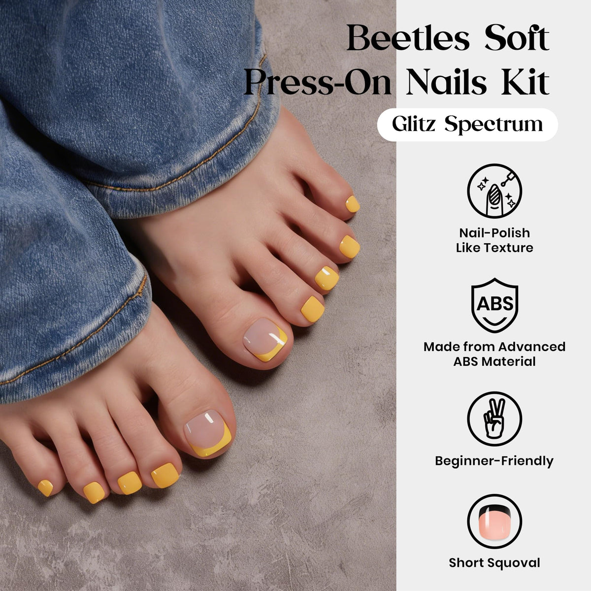 beetles color arrangement flatlay displaying 12 shades for quick style mixing
