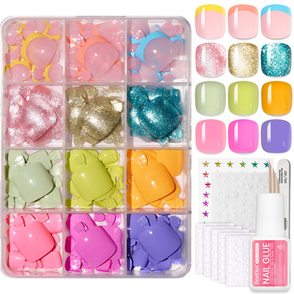 beetles front packaging showing full 360pcs kit and included tools for easy pedicures