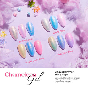 beetles glossy topcoat shine swatch illustrating mirror-like finish