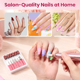 Beetles in use removing gel polish for faster at-home results