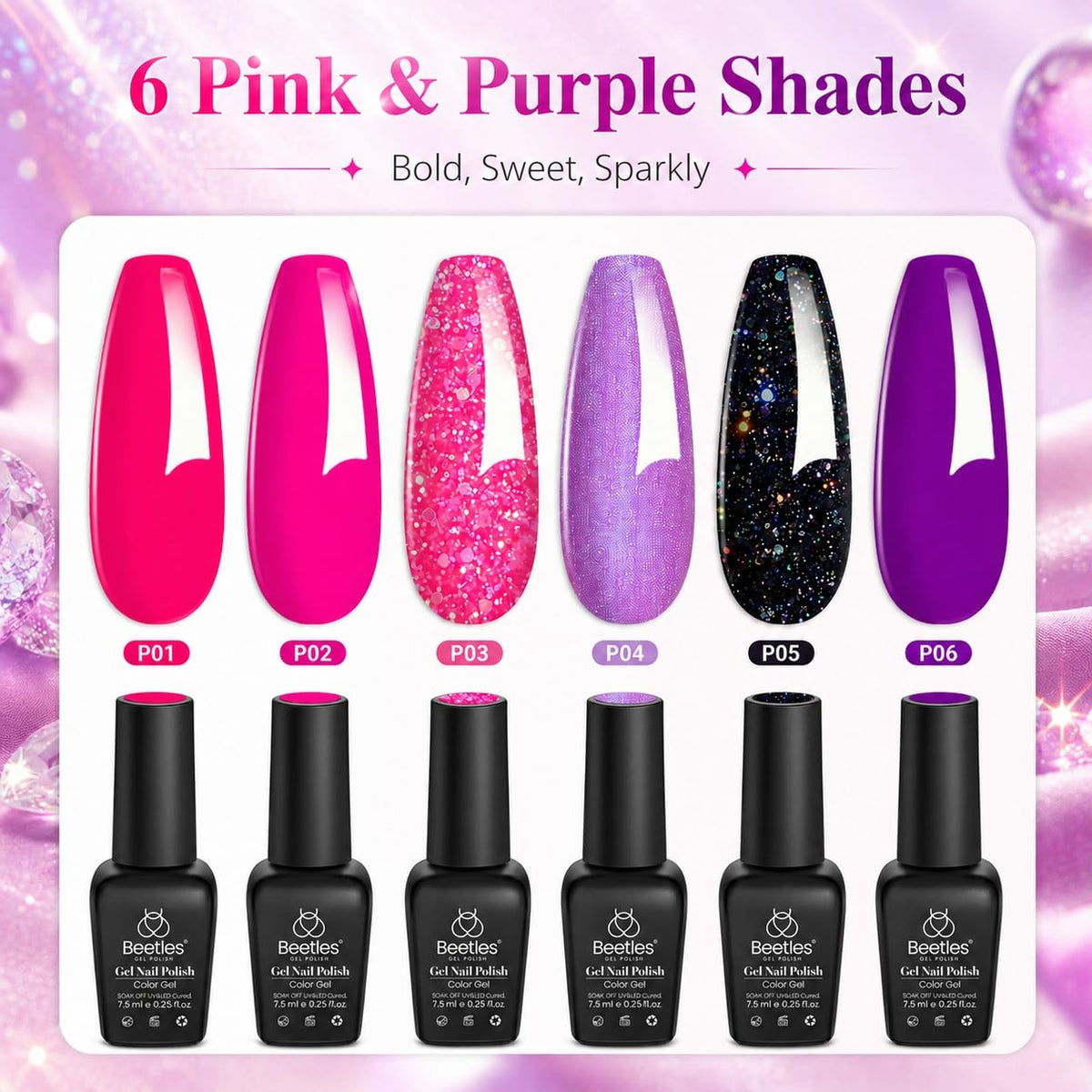 beetles polish applied during salon-style manicure in-use demonstrating smooth coverage benefit