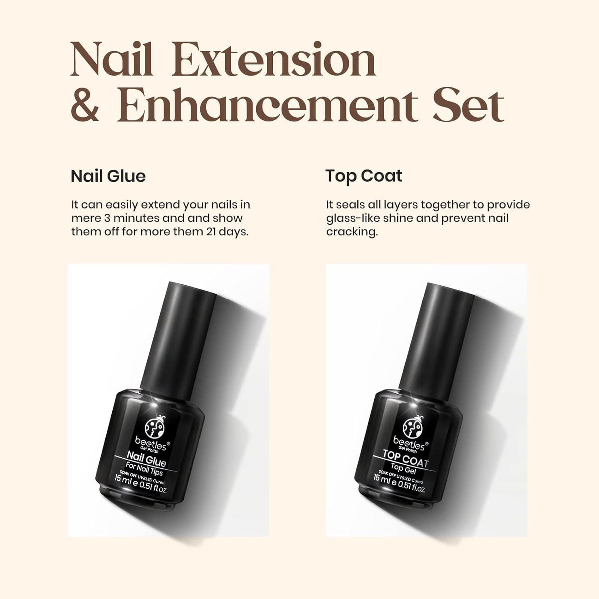 beetles product label close-up highlighting ingredients and compatibility benefit