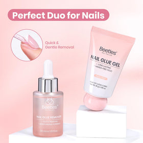 beetles Gel Polish label close-up highlighting HEMA-free TPO-free gentle formula benefit