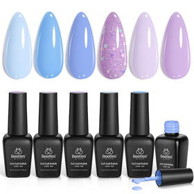 beetles nail curing under LED lamp illustrating fast, durable curing