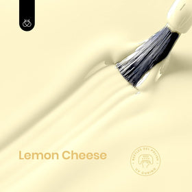 beetles brush stroke of Lemon Cheese showing smooth application and coverage